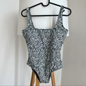 Everlane Square-Neck One-Piece Swimsuit